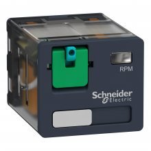 Schneider Electric RPM31ED - Power plug in relay, Harmony, 15A, 3CO, lockable