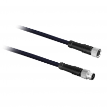 Schneider Electric XZCRV2748V11L02 - Jumper cable PVC 2 W valve c straight m8 m str