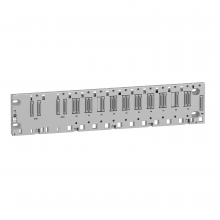 Schneider Electric BMEXBP1002 - rack, Modicon X80, 10 slots, Redundant PS, Ether
