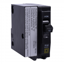 Schneider Electric QO115EPD1200 - Mini circuit breaker, QO, 15A, 1 pole, 120VAC, 1