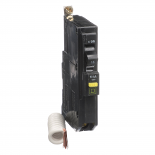 Schneider Electric QOB115GFI - Mini circuit breaker, QO, 15A, 1 pole, 120VAC, 1