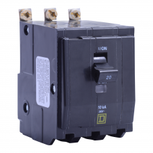 Schneider Electric QO320CP - Mini circuit breaker, QO, 20A, 3 pole, 120/240VA