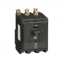 Schneider Electric QOB325 - Mini circuit breaker, QO, 25A, 3 pole, 120/240VA