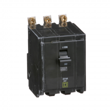 Schneider Electric QOB330VH - Mini circuit breaker, QO, 30A, 3 pole, 120/240VA