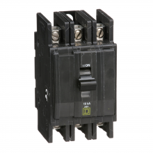 Schneider Electric QOU325B - Mini circuit breaker, QOU, 25A, 3 pole, 240VAC,