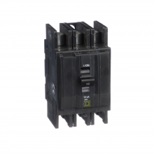 Schneider Electric QOUR310B - Mini circuit breaker, QOU, 10A, 3 pole, 240 VAC,