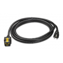Schneider Electric AP8750 - Power Cord, Locking C19 to 5-15P, 3.0m