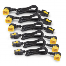 Schneider Electric AP8714R - Power Cord Kit (6 ea), Locking, C19 to C20 (90 D