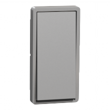 Schneider Electric SQR16101GY - Rocker, X Series, for switch, gray, matte finish