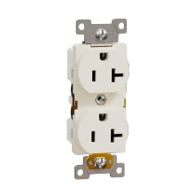 Schneider Electric SQR42201LA - Socket-outlet, X Series, 20A, standard, duplex,