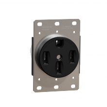Schneider Electric SQR46501BK - Socket-outlet, X Series, 50A, standard, for rang
