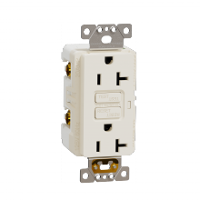 Schneider Electric SQR51201LA - Socket-outlet, X Series, 20A, decorator, GFCI, t