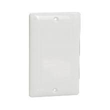 Schneider Electric SQWS140001WH - Blank plate, X Series, 1 gang, white, matte fini