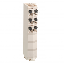 Schneider Electric TM5ACTB06 - Modicon TM5, terminal block, 6 contacts, white,