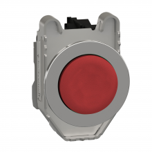 Schneider Electric XB4FL42 - Push button, Harmony XB4, flush mounted red proj