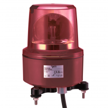 Schneider Electric XVR13G04L - Rotating beacon, Harmony XVR, 130mm, red, withou