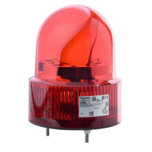 Schneider Electric XVR12B04S - Rotating beacon, Harmony XVR, 120mm, red, with b