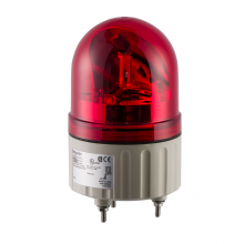 Schneider Electric XVR08B04 - Rotating beacon, Harmony XVR, 84mm, red, without