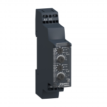 Schneider Electric RE17LLBMS - Modular timing relay, Harmony, 0.7A, 1s..100h, a