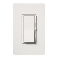 Lutron Electronics DVSTV-WH - Diva 8 Amp 3-Way/Single-Pole 0-10V Dimmer, no Neutral Required, White