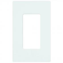 Lutron Electronics CW-1-WH-96 - CLARO FACEPLATE ASSY 1 GANG WH