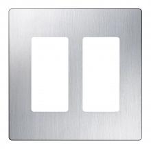 Lutron Electronics CW-2-SS - 2-GANG CLARO STAINLESS STEEL
