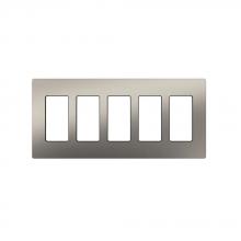 Lutron Electronics CW-5-SS - 5-GANG CLARO STAINLESS STEEL