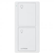 Lutron Electronics PJ2-2B-GWH-L01 - 2-Button Pico Smart Remote White