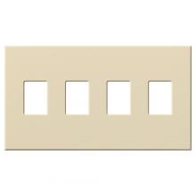 Lutron Electronics VWP-4-BE - VAREO WALLPLATE 4GNG BEIGE