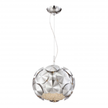 ZEEV Lighting P30072-3-CH - 3-Light 12&#34; Designer Pendant