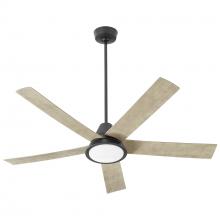 Oxygen 3-115-15 - TEMPLE 56&#34; DAMP FAN - BK