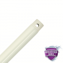 Hunter 99746 - Hunter Fresh White All-Weather 12&#34; Downrod