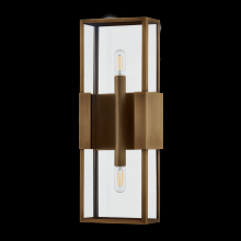 Troy B2918-PBR - SANTA CLARA EXTERIOR WALL SCONCE