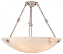 Minka Metropolitan N3715-PW - 5 LIGHT SEMI FLUSH MOUNT