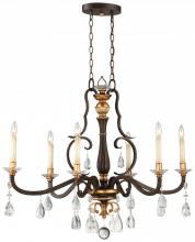 Minka Metropolitan N6457-652 - Chateau Nobles - 6 Light Island