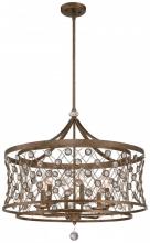 Minka Metropolitan N6587-272 - Vel Catena - 6 Light Pendant