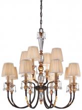 Minka Metropolitan N6649-258B - 12 LIGHT CHANDELIER