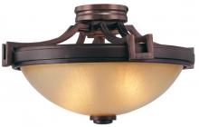 Minka Metropolitan N6960-1-267B - 2-LIGHT SEMI FLUSH