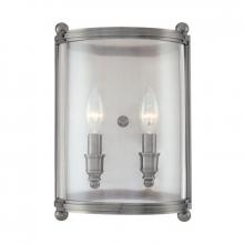 Hudson Valley 1302-AN - 2 LIGHT WALL SCONCE