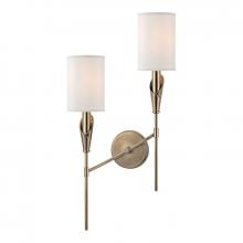 Hudson Valley 1312L-AGB - Tate Wall Sconce