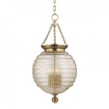 Hudson Valley 3214-AGB - 4 LIGHT PENDANT