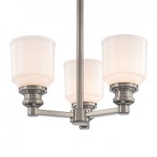 Hudson Valley 3413-SN - 3 LIGHT SEMI FLUSH