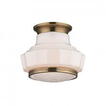 Hudson Valley 3809F-AGB - 1 LIGHT SEMI FLUSH