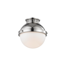 Hudson Valley 4009-PN - 1 LIGHT SMALL FLUSH MOUNT