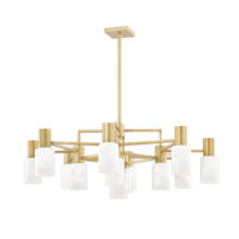 Hudson Valley 4237-AGB - 12 LIGHT CHANDELIER