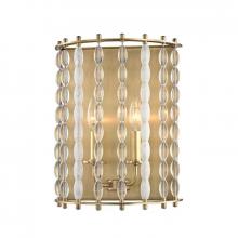 Hudson Valley 9300-AGB - 2 LIGHT WALL SCONCE