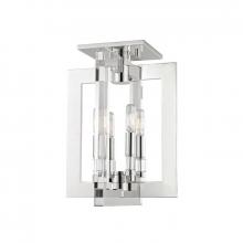 Hudson Valley 9311-PN - 4 LIGHT FLUSH MOUNT