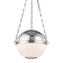 Hudson Valley MDS750-PN - 2 LIGHT SMALL PENDANT