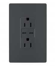 Legrand Radiant R26USBCCG - RADIANT 3.1A C/C USB + 15A REC GR