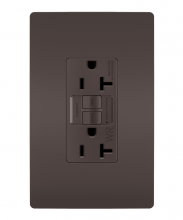 Legrand Radiant 2097TRWR - radiant? Spec Grade 20A Weather Resistant Self Test GFCI Receptacle, Brown